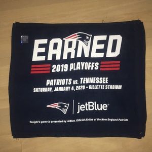 Official 2019 Playoffs Patriots vs Titans Towel